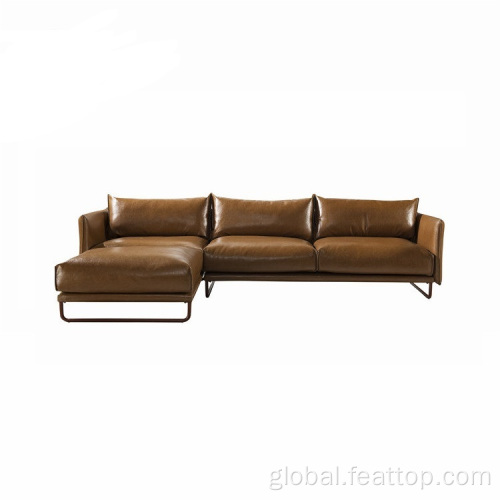 Office Leisure Comfortable Sofa Office Leisure Furniture Comfortable Leather Office Sofa Manufactory